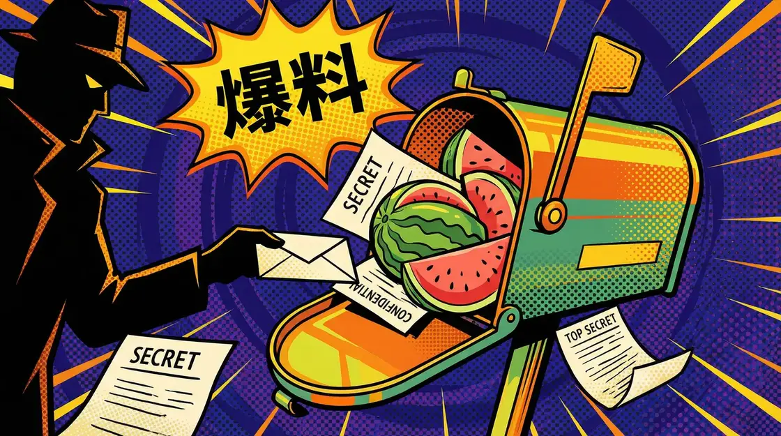 吃瓜不打烊 匿名爆料通道漫画插图